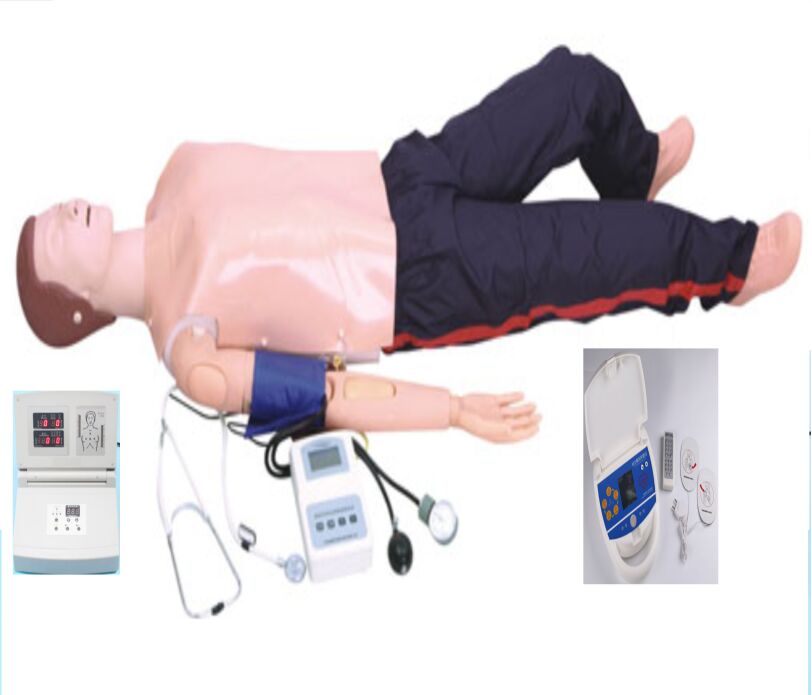 高級全自動電腦心肺復(fù)蘇模擬人(CPR,模擬除顫與血